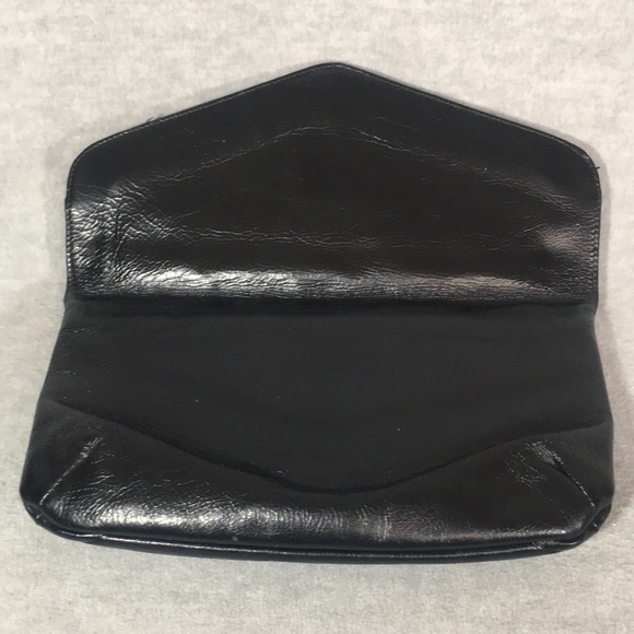 COLLINS Leather Clutch Handbag Famous for Quality Design and Construction - Picture 2 of 16